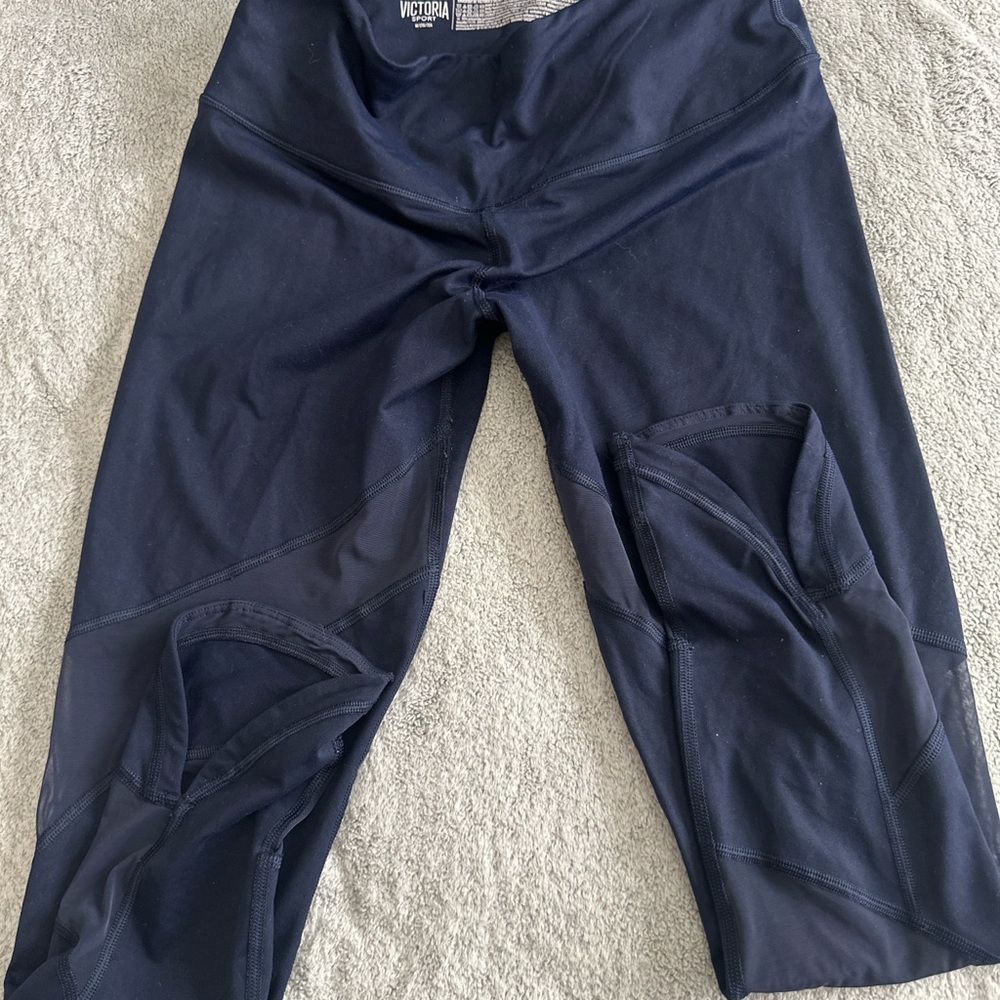 Victoria's Secret Sport Midnight Blue Active Leggings